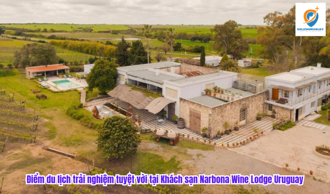 Điểm du lịch trải nghiệm tuyệt vời tại Khách sạn Narbona Wine Lodge Uruguay